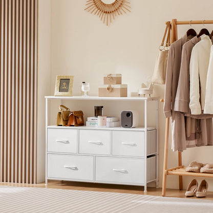 5-Drawer Shoe Cabinet TV Stand