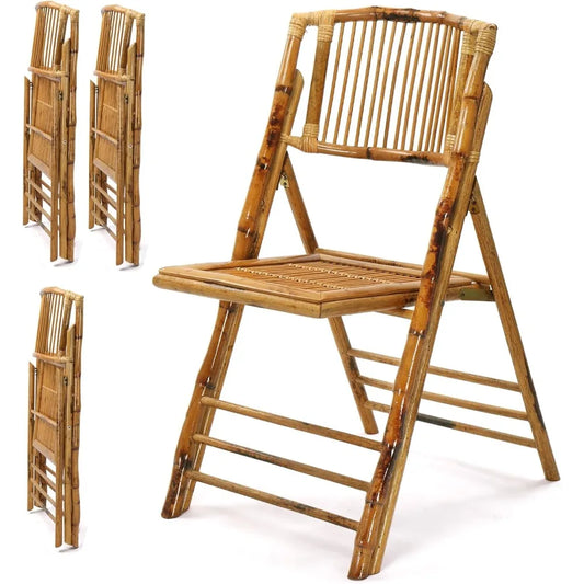 Bamboo Folding Dining Chairs