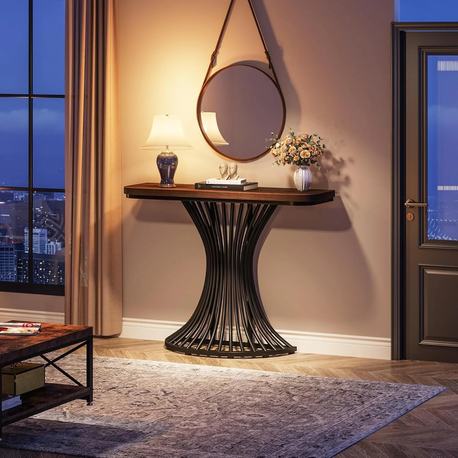 Industrial Console Table