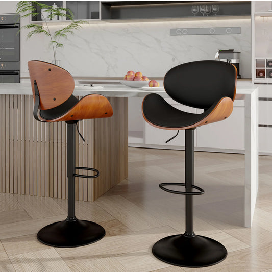 Rotating PU Bar Stools