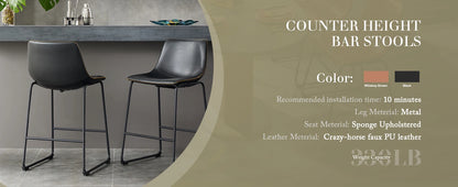 PU Leather Bar Stools