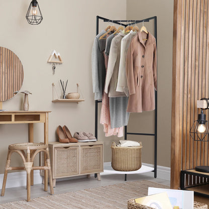 Corner Hall Tree Rack