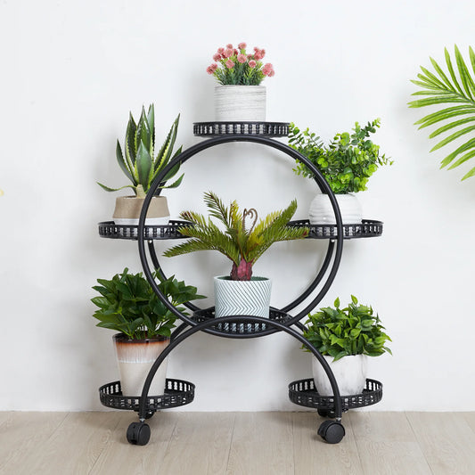 Lockable Rolling Plant Stand