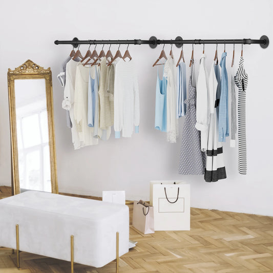 Wall Clothes Rail