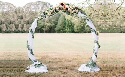 Large Metal Round Arch Stand