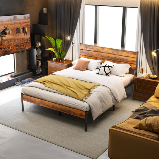 Metal Queen Bed Frame