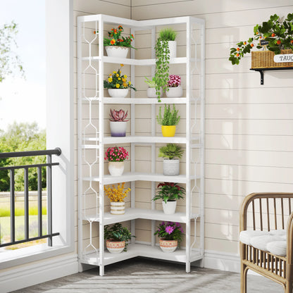Industrial Corner Shelf