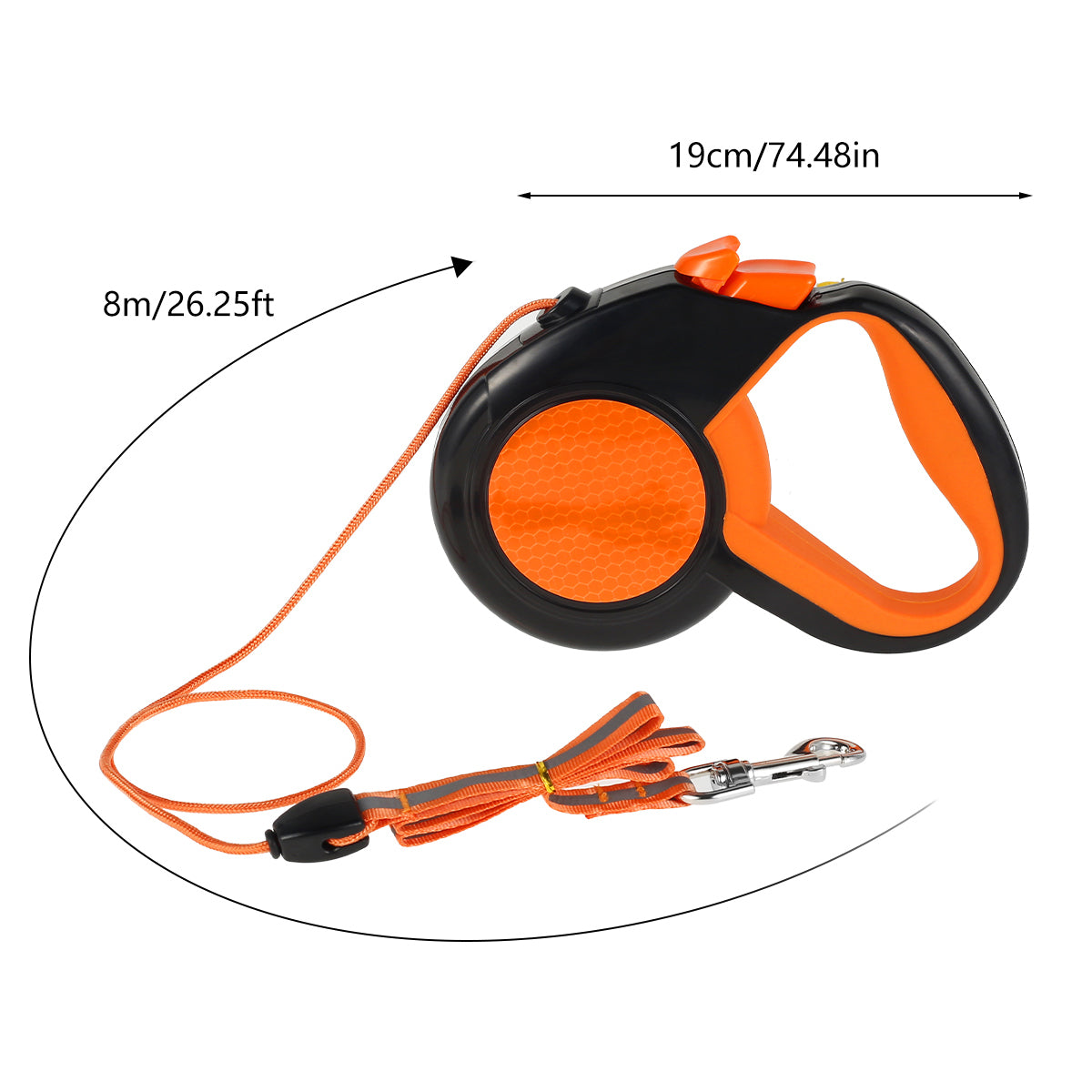 Retractable Dog Leash 8M