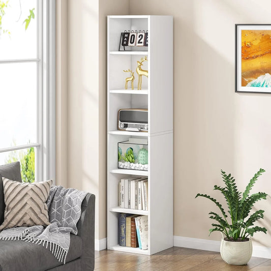 Narrow Corner Bookcase