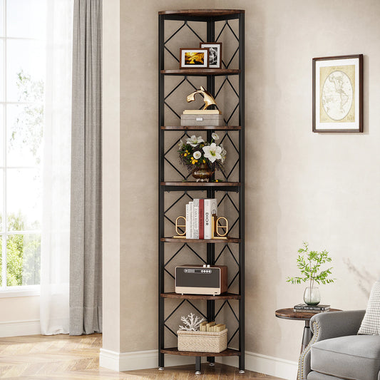 Slim Corner Bookcase