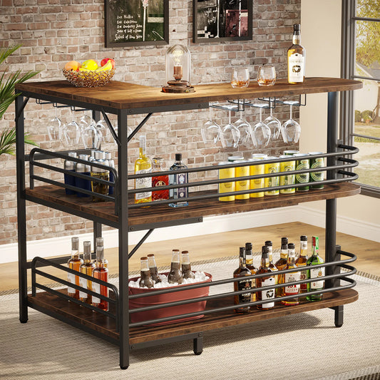 L‑Shaped Home Bar
