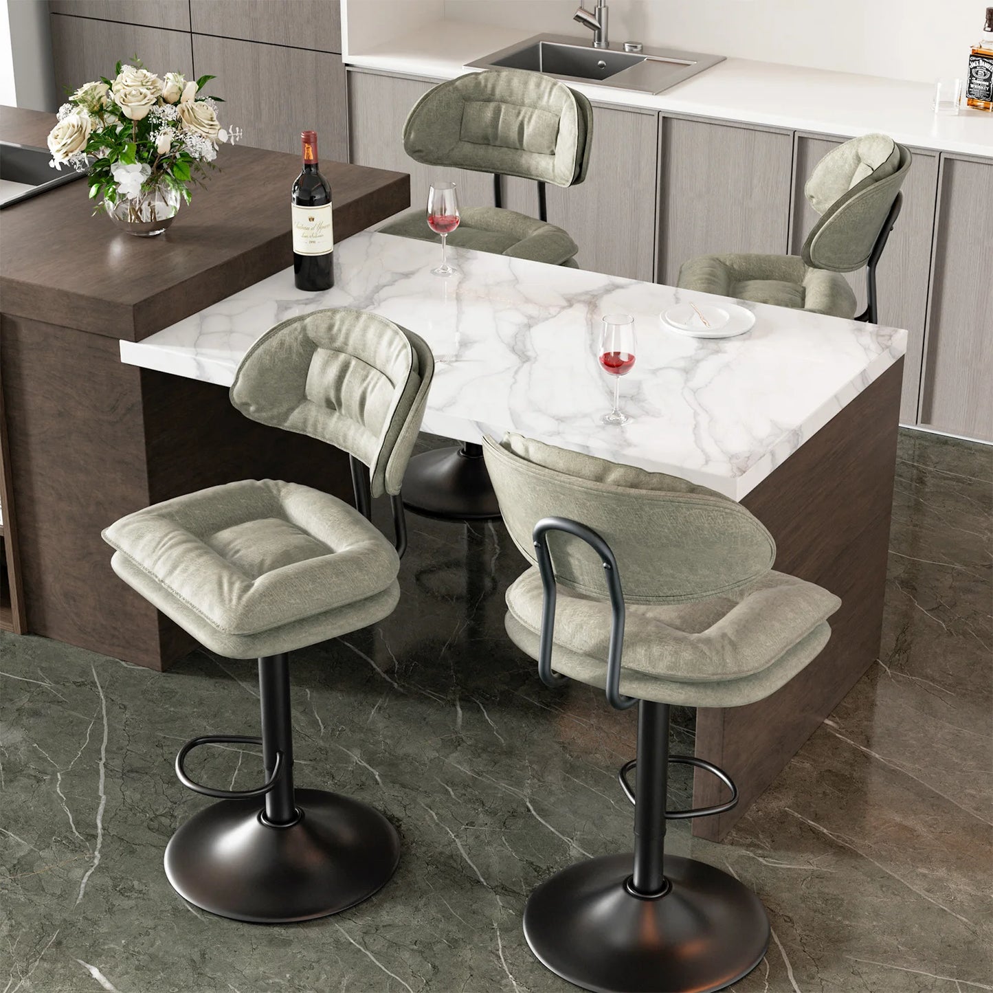 Rotating Dining Chairs