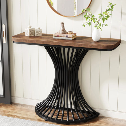 Geometric Console Table