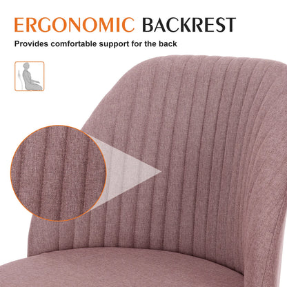 Armless Small Desk Chair