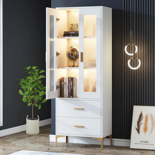 LED Light Bookcase