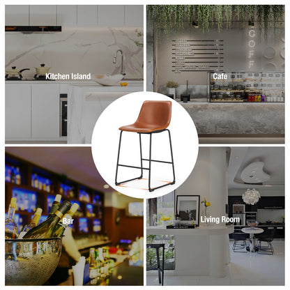 PU Leather Bar Stools