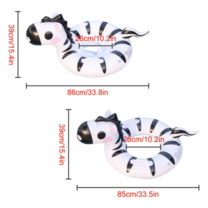 Zebra Shaped Pool Floats