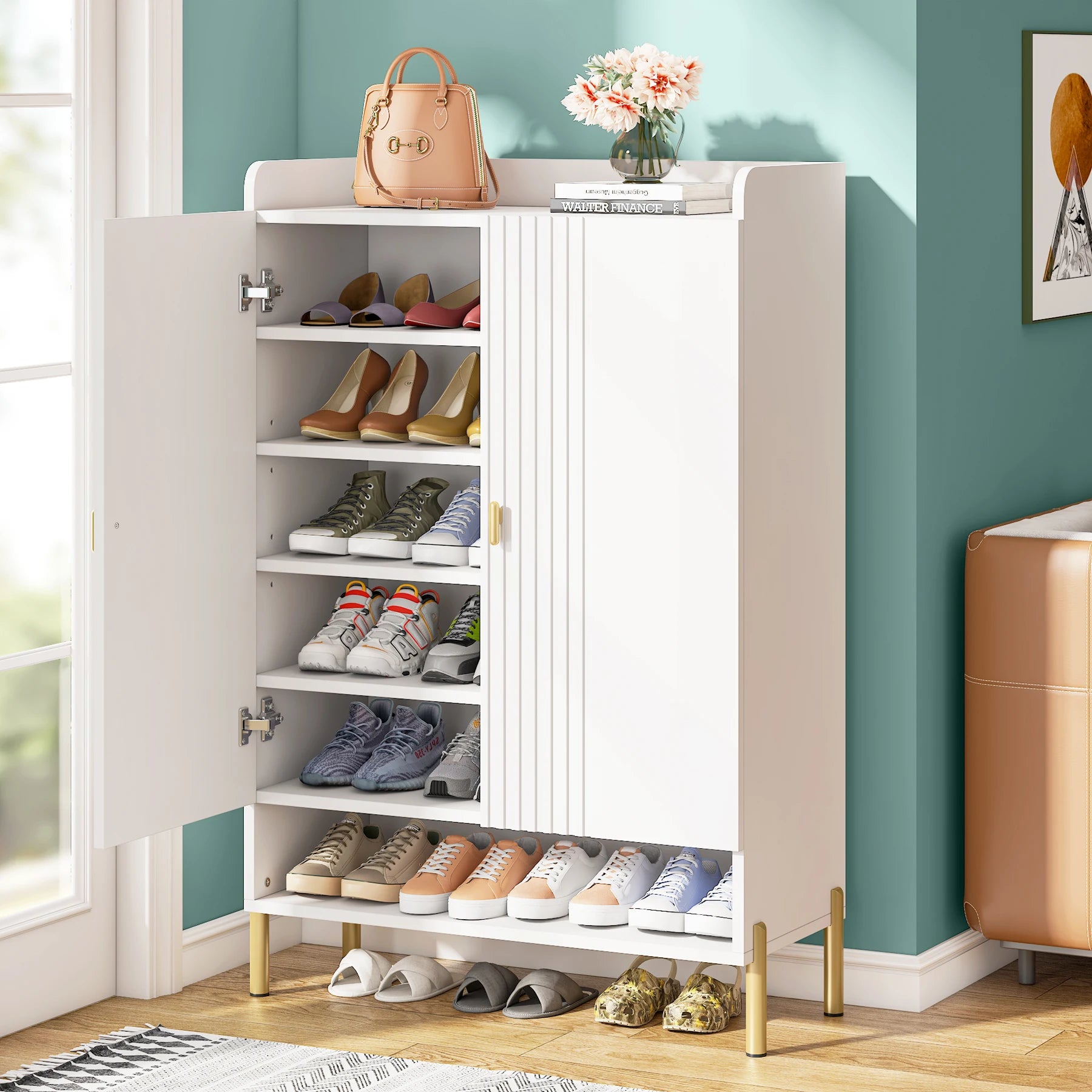 6-Tier Shoe Cabinet