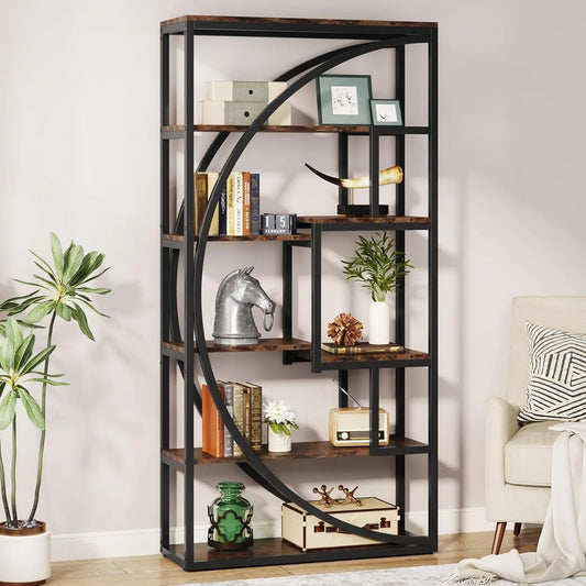 Industrial Etagere Bookcase