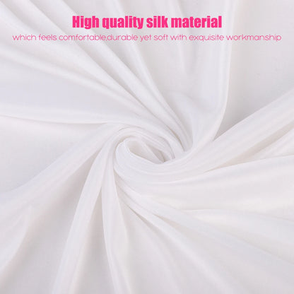 White Wedding Backdrop Curtain