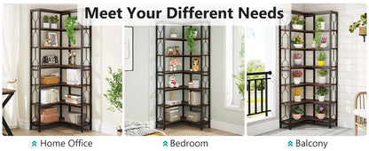 Industrial Corner Shelf