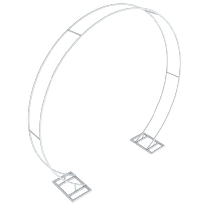 Large Metal Round Arch Stand