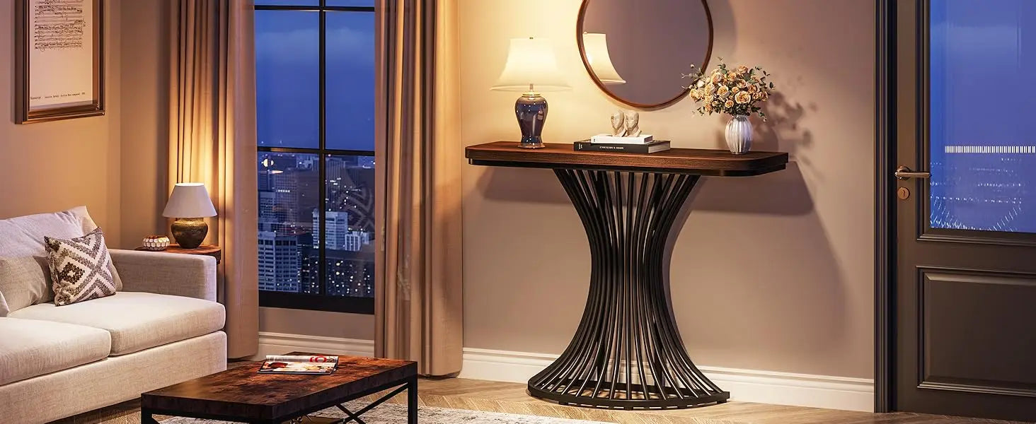 Industrial Console Table