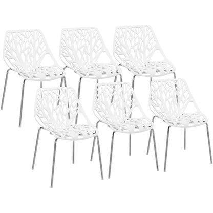 White Birch Stackable Chairs