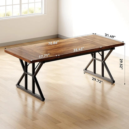 70.8‑Inch Farmhouse Desk