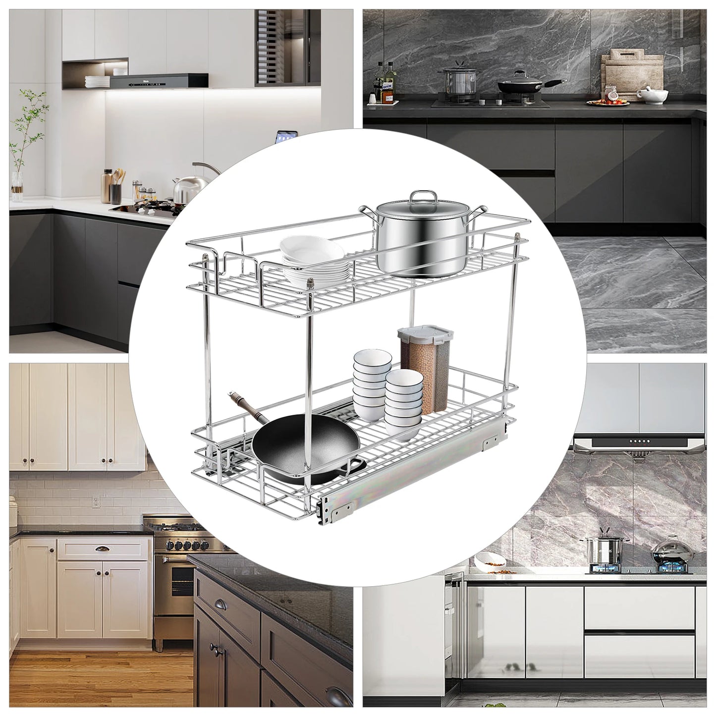 Kitchen Cabinet Organizer