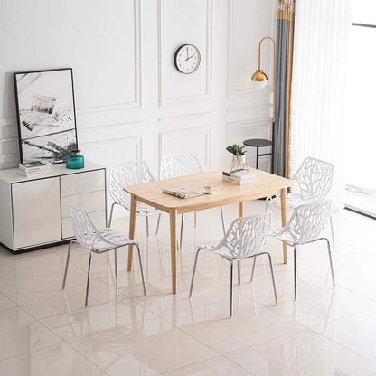 White Birch Stackable Chairs