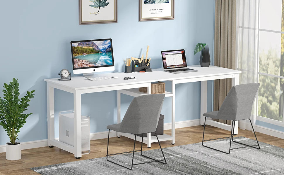 Dual Workstation Desk