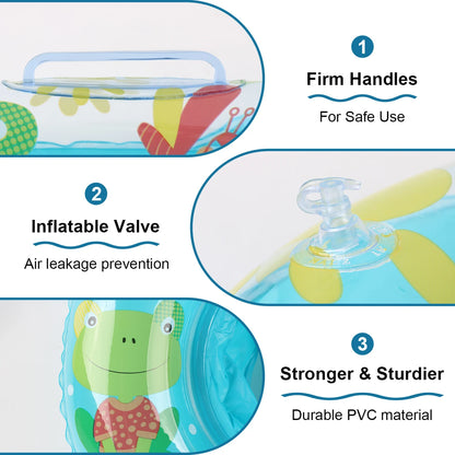 Inflatable swimming float for children