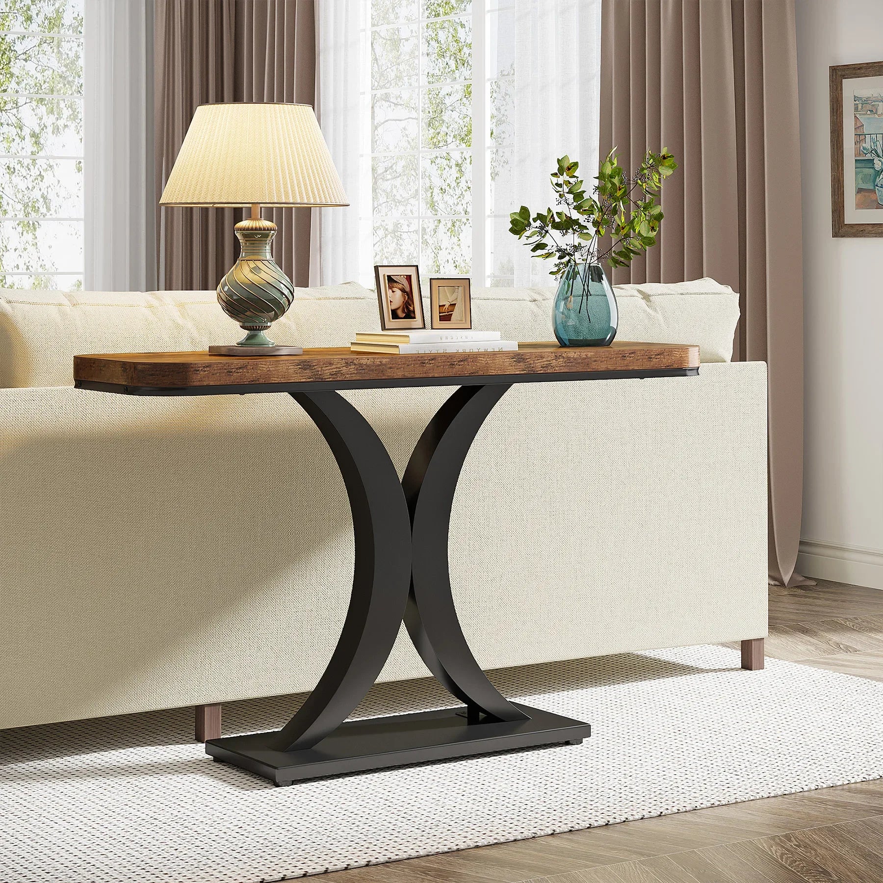 Industrial Geometric Console