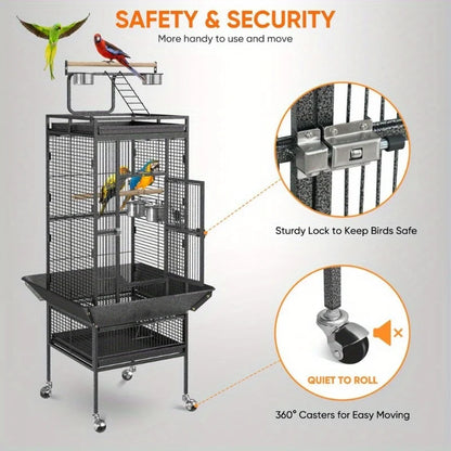Large Steel Bird Cage