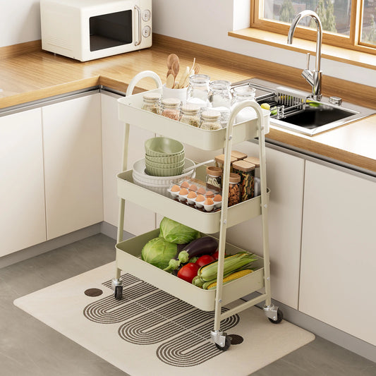 3 Tier Metal Cart