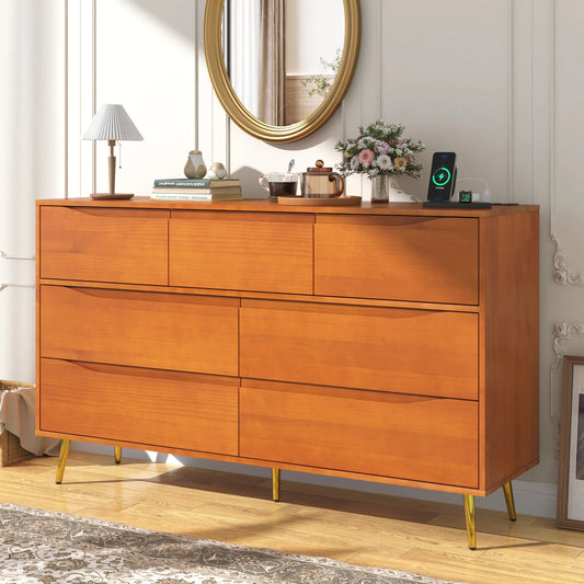 Dresser for Bedroom with 7 Drawers