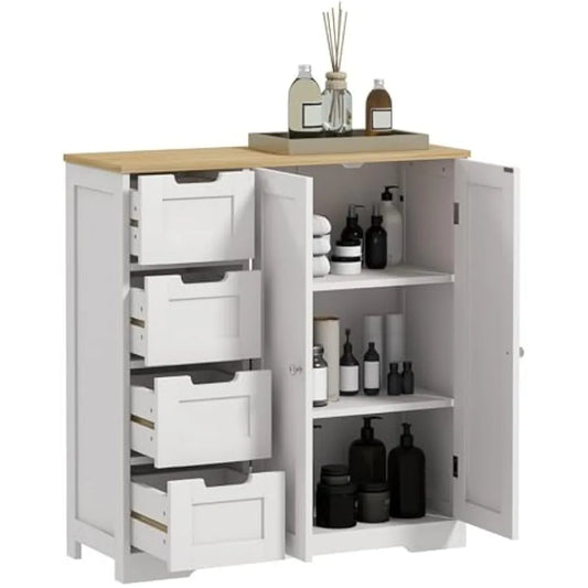 Bathroom Storage Floor Cabinet