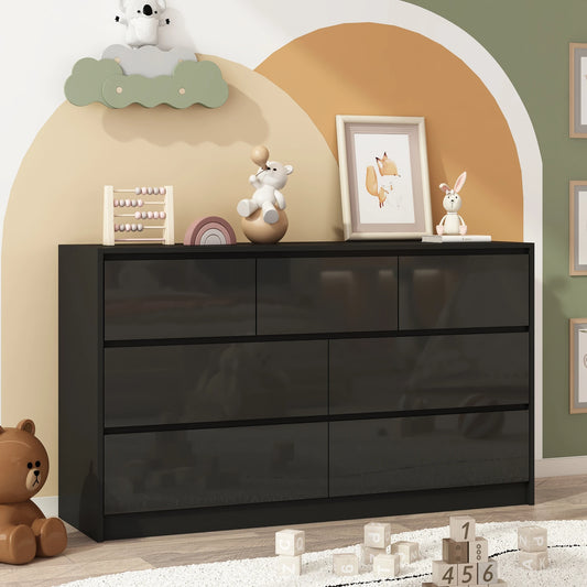 7 Drawer Dresser for Bedroom