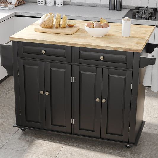 rolling kitchen cart