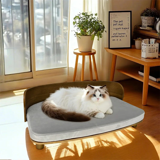 Indoor Wooden Pet Bed