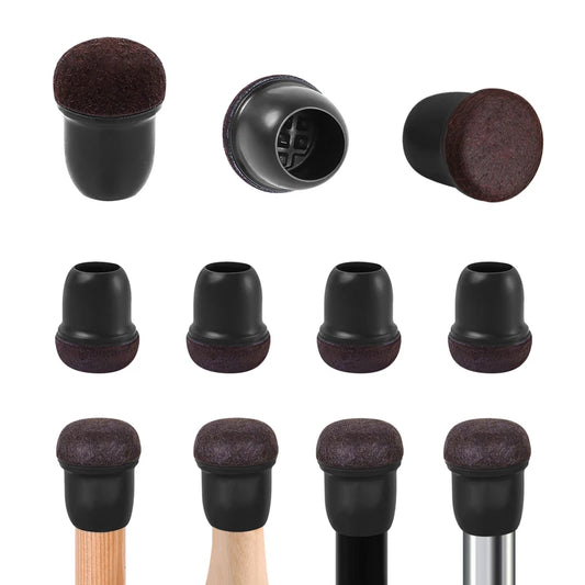 Chair Leg Floor Protectors with Felt Pads (8PCS)