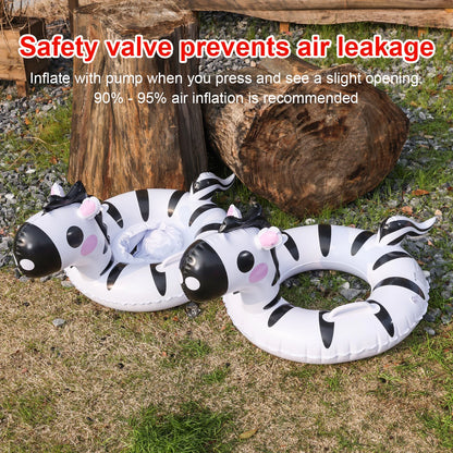 Zebra Shaped Pool Floats