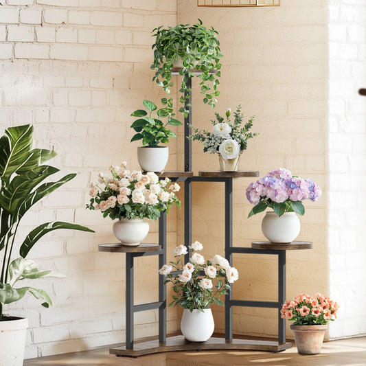 Corner Plant Display Stand