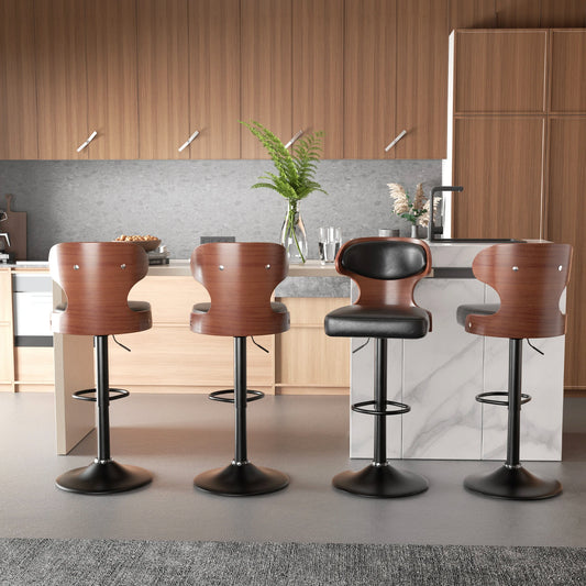 Rotating PU Bar Stools