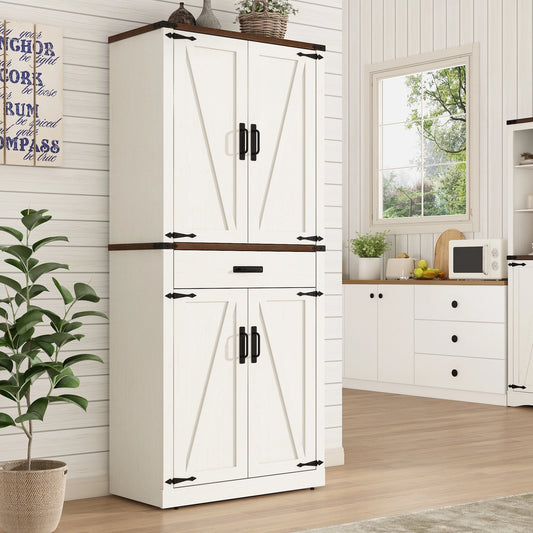 rustic kitchen cabinet with drawer