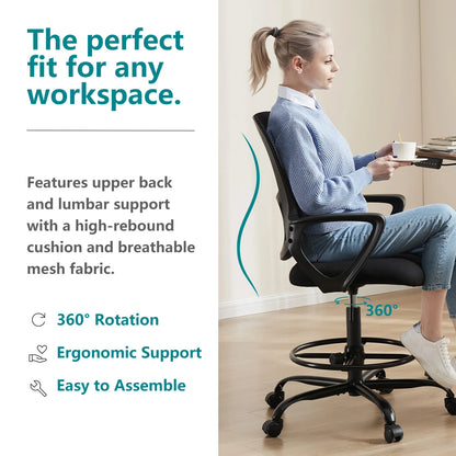 Ergonomic Mesh Backrest Office Chair