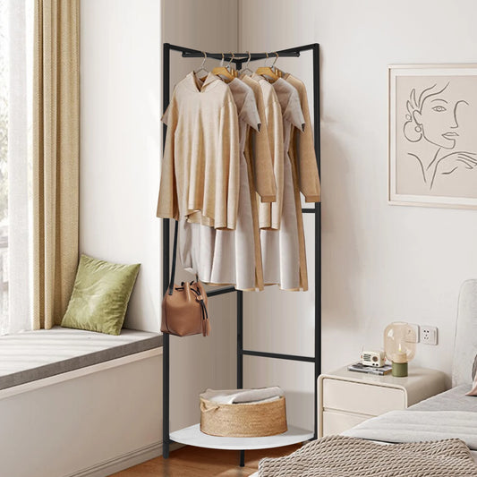 Corner Hall Tree Rack