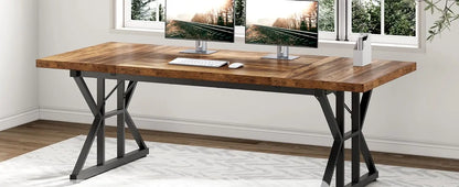 70.8‑Inch Farmhouse Desk