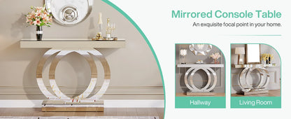 Mirrored Console Table